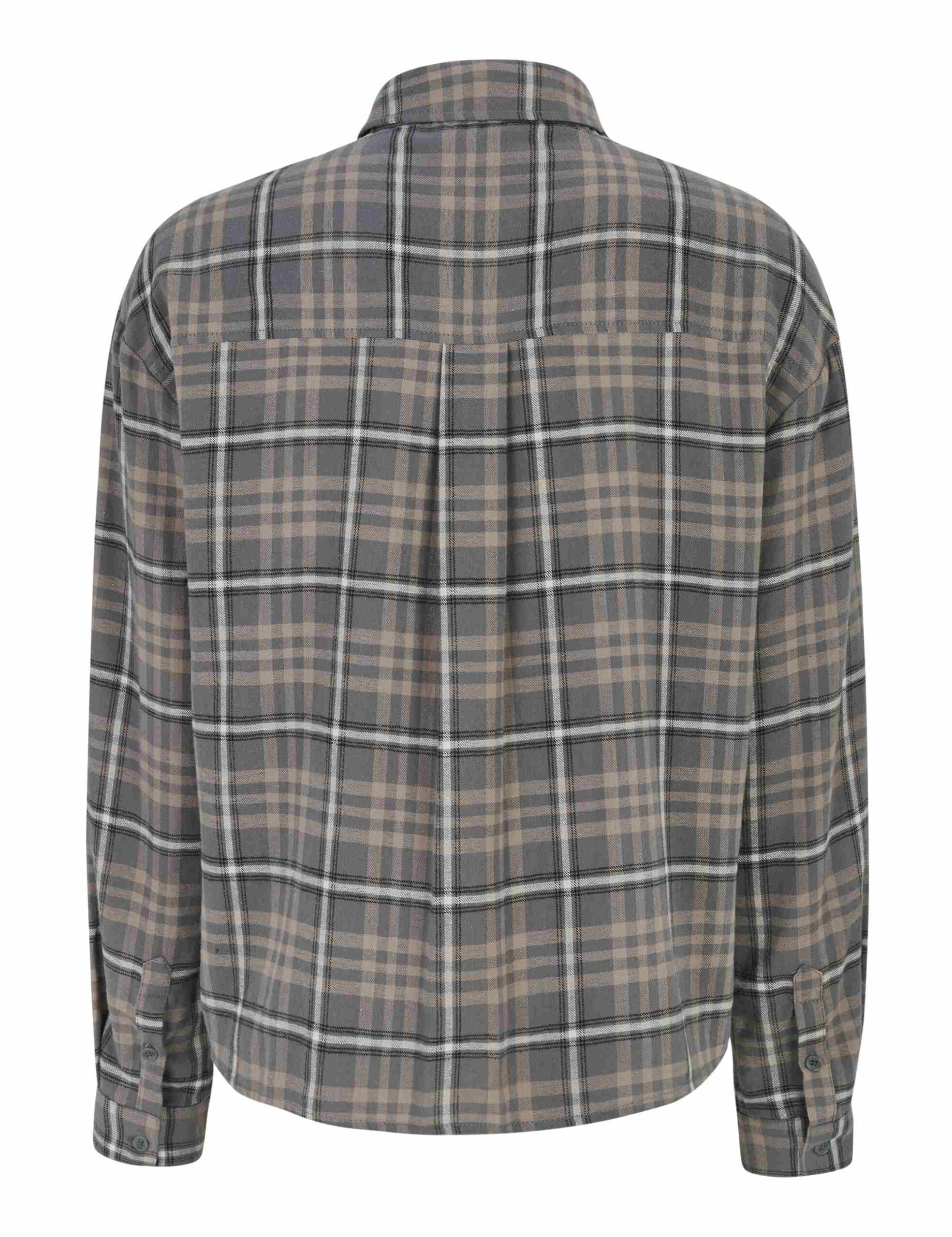 Esmé Studios_ES422-710 - 195 Charcoal Gray Check - Extra 3
