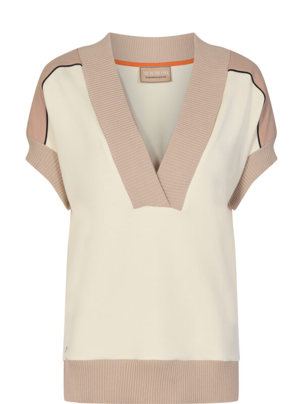 SS22-142410-180_1.Carole V-Neck Waistcoat Ecru