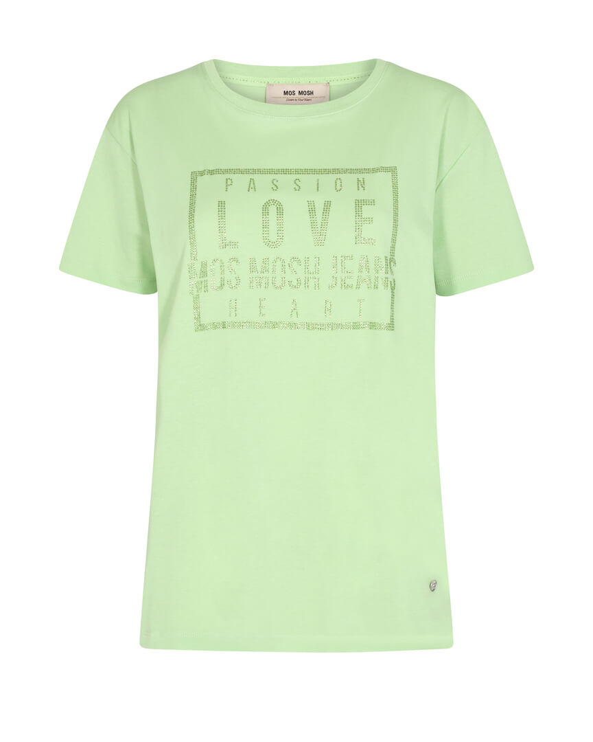 SS23-149850-542_1.Ciara O-SS Glam Tee Arcadian Green (1)