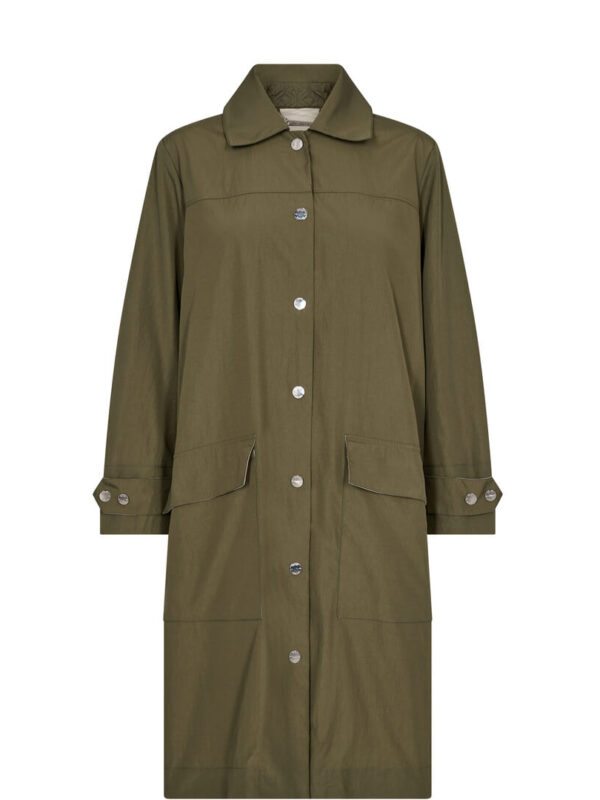 SS23-150630-543_1.Lanetta Cotton Coat Olive Night (1)