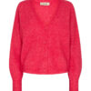 SS23-150690-296_1.Thora V-Neck Knit Cardigan Teaberry (1)