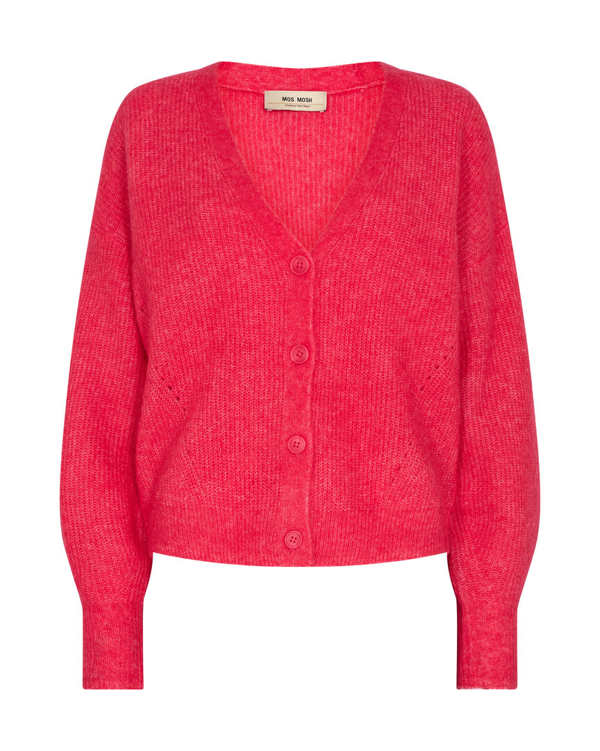 SS23-150690-296_1.Thora V-Neck Knit Cardigan Teaberry (1)