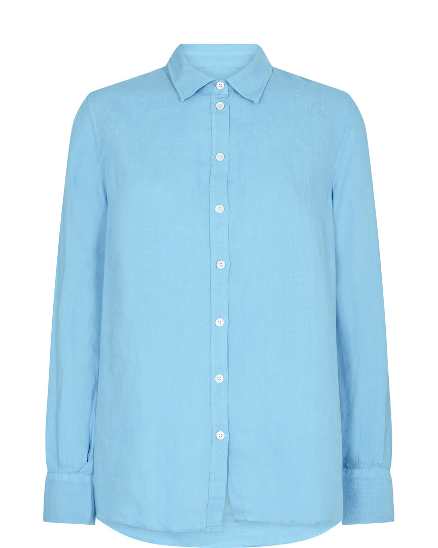SS23-151150-488_1.Karli Linen Shirt Clear Sky (1)